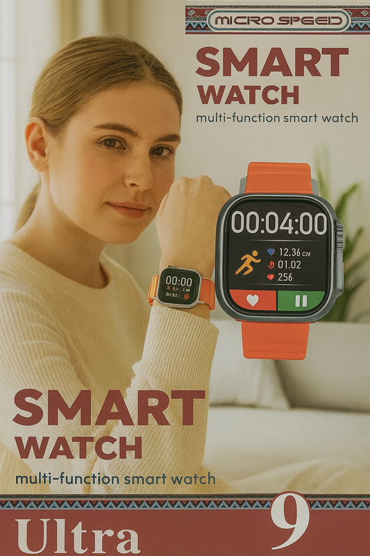 Micro Speed - 7+1 Ultra 9 Smart Watch